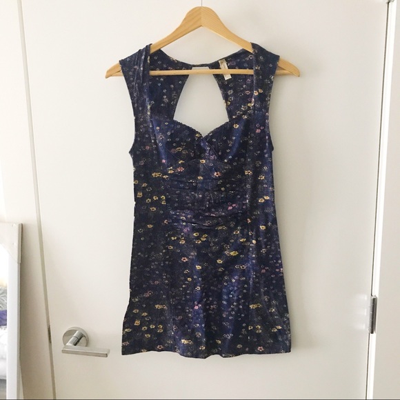 Free People Floral Top - Picture 4 of 7